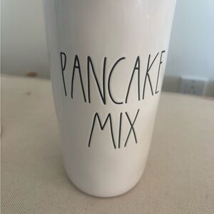 Rae Dunn Artisan Collection White Canister